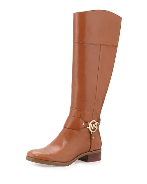 michael kors fulton harness|Fulton Leather Riding Boot .